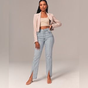 Abercrombie & Fitch Women’s The 90s Straight Ultra High Rise Jean